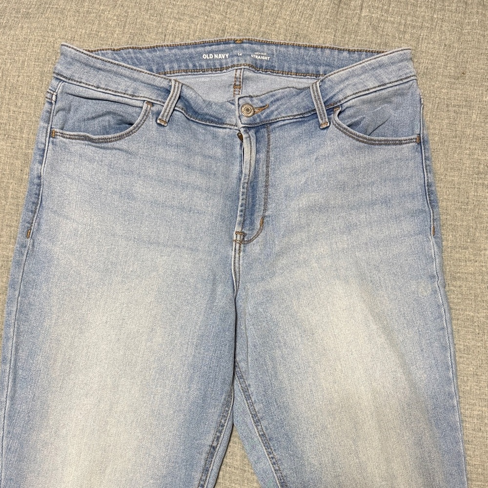 Old Navy Women's Denim Straight Leg Jeans